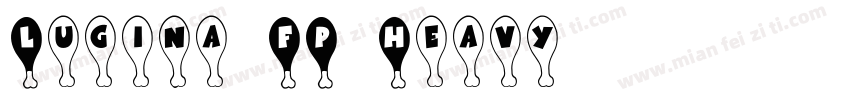 Lugina FP Heavy字体转换